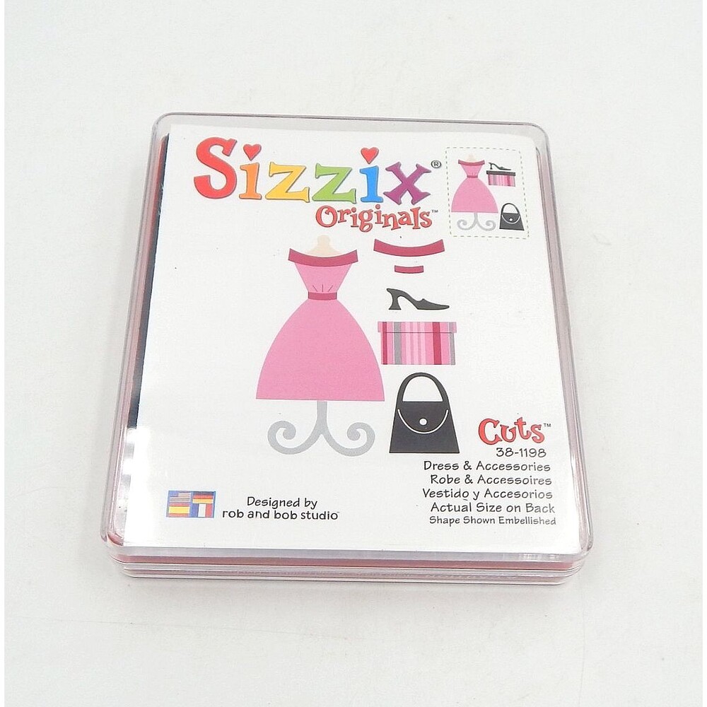 Sizzix Dress Accessories 38-1198 Die Cutter 4.5 In Cartridge Provo Craft Ellison